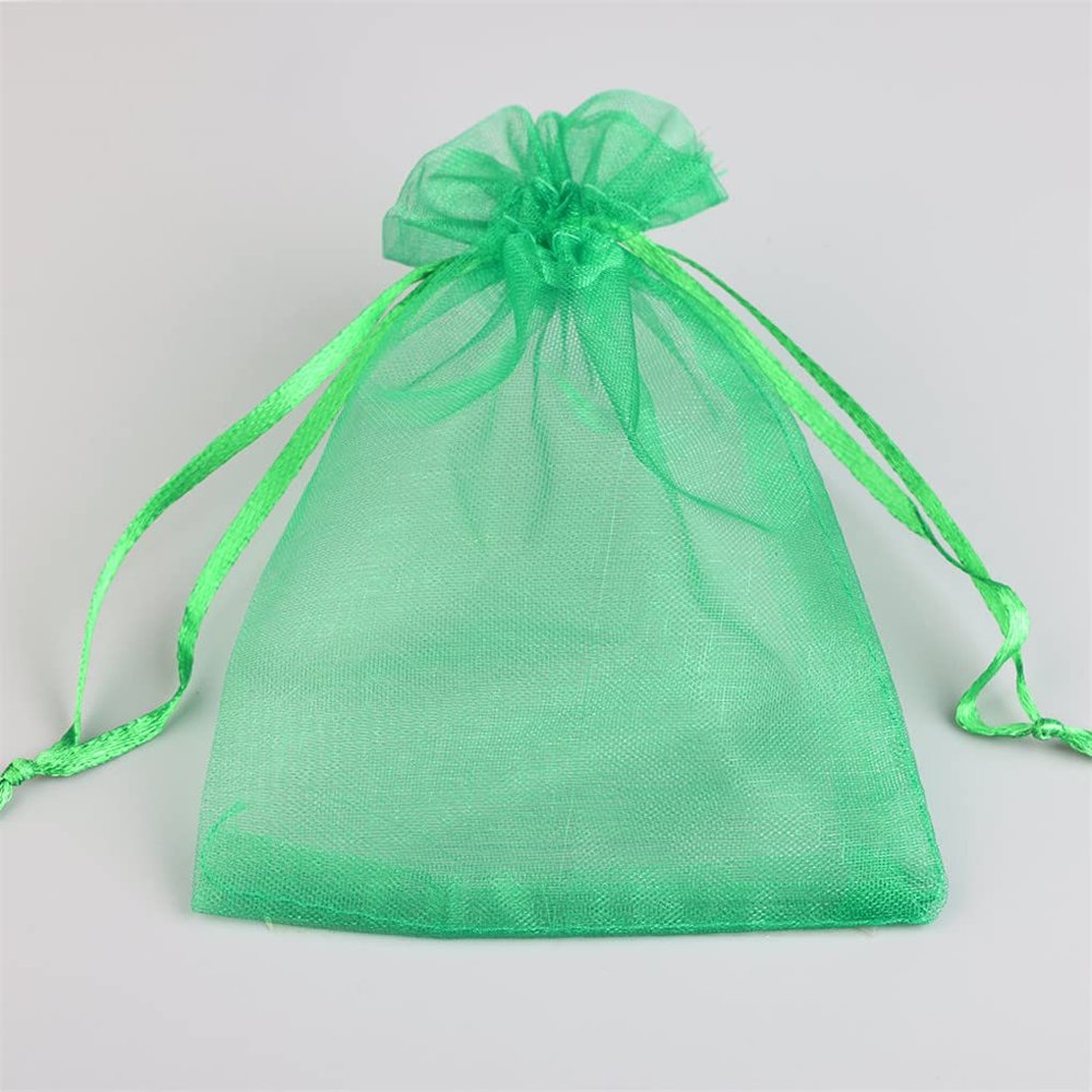 100 Pcs/Lot Organza Bag for Jewelry Packaging Bags for Wedding Party Gift Bags