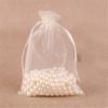 Hamthuit 100 Pcs/Lot 30X40 Cm Big Drawstring Organza Bags for Wedding Packaging Storage Bag view 1