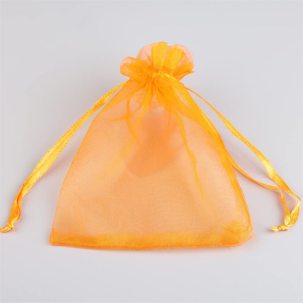 100 Pcs/Lot Organza Bag for Jewelry Packaging Bags for Wedding Party Gift Bags