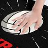 Volleyball Kids Bath Mats,Ball Sports Games Competition Mats Rugs,Boys Girls Adults Room Decor,Modern Fashion Simple Style Bath Carpets,Black White Bath Rugs,Absorbent Floor Mats,16Wx24L Inches view 2