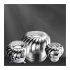 JUCCJUXIN Chimney Spinner CowlChimney Cowl Chimney Spinner Cowl Stainless Steel SpinnerTurbine VentilatorStainless Steel Factory Roof Anti-Downdraught Chimney Cowl Cap (Size : 100mm/3.94in) view 1