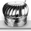 JUCCJUXIN Chimney Spinner CowlChimney Cowl Chimney Spinner Cowl Stainless Steel SpinnerTurbine VentilatorStainless Steel Factory Roof Anti-Downdraught Chimney Cowl Cap (Size : 100mm/3.94in) view 2