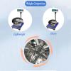 JUCCJUXIN Chimney Spinner CowlChimney Cowl Chimney Spinner Cowl Stainless Steel SpinnerTurbine VentilatorStainless Steel Factory Roof Anti-Downdraught Chimney Cowl Cap (Size : 100mm/3.94in) view 4