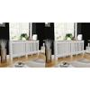 CUMYZO Radiator Covers 2 pcs White MDF 67.7" White 25.9kg/56.98Ib view 1