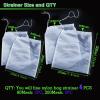 4PCS Cloths Strainer,Food Grade Nylon Nut Bag Strainer,Reusable Cold Brew Coffee Cheese Cloths Strainer for Straining Fruit Juice,Nut Milk,Doufu,Coffee,Soup Etc (Bag strainer) view 2