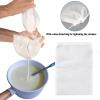 4PCS Cloths Strainer,Food Grade Nylon Nut Bag Strainer,Reusable Cold Brew Coffee Cheese Cloths Strainer for Straining Fruit Juice,Nut Milk,Doufu,Coffee,Soup Etc (Bag strainer) view 3