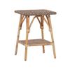 Coastal Living Wailea Accent Table in Tan Cane and Rattan view 3