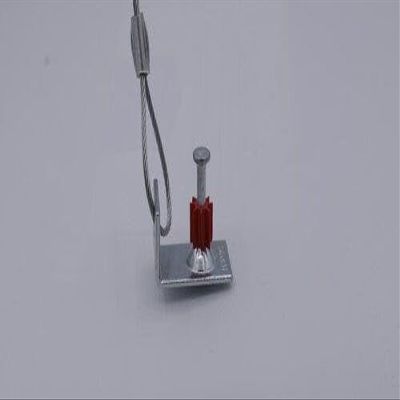 GRIPPLE Standard Hanger/ 1" pin & Ceiling Clip Shot Fired end Fixing, No. 1, 5 feet Long, Sold 10/Bag, (C925)