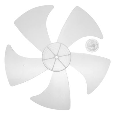 Uonlytech 14 Floor Fan Desktop Refrigerator House Fan White Table Refrigerator Parts Blades Replacement Blades White