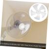 Uonlytech 14 Floor Fan Desktop Refrigerator House Fan White Table Refrigerator Parts Blades Replacement Blades White view 3