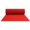 Red Wedding Walkway Carpet Runner, Non-Slip Aisle Rug Roll 2mm Thickness Event Runner Mat for Church Decoration Opening Celebration Event, Cutable (Size : 1.2x15m) view 1