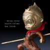 PTTRNS Buddha Statue Fighting Buddha Creative Decoration Ornaments Living Room Desktop Crafts Monkey King Sculpture Copper Material Office Decoration Birthday Gift Feng Shui Decoration view 3