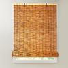 Bamboo Blinds for Patio Sunshades Reed Shade 24 30 34 36 38 40 42 48 56 60 66 Inch Wide Cordless Roman Shades Roller Shades Windows Reed Curtains Anti-UV Bamboo Shades ( 26.8x17.7x9in : 28" W x 60" H view 1