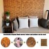 Bamboo Blinds for Patio Sunshades Reed Shade 24 30 34 36 38 40 42 48 56 60 66 Inch Wide Cordless Roman Shades Roller Shades Windows Reed Curtains Anti-UV Bamboo Shades ( 26.8x17.7x9in : 28" W x 60" H view 3
