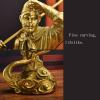 Buddha Statue Monkey King Decoration Brass Sun Wukong Ornaments Monkey Crafts Dasheng Ornaments Crafts Home Office Decorations Gifts Home Garden Decor Sun Wukong Statue Home Decor Feng Shui Decoration view 4