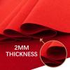 Red Event Carpet Runners, 2mm Thick Polyester Wedding Aisle Runner Rug, Non-Slip Wedding Aisle Runner Mat for Wedding Ceremony Church Party Walkway Decoration (Size : 1.2x15m) view 3