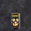 CTW Home Collection Frankenstein Luminary with Handle, 7.75-inch Height, Metal, Halloween Decor, Home Accent view 3
