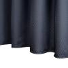 YISURE Black Short Shower Curtain for Walkin Tub, Polyester Fabric Waterproof Bath Curtain Sets with 12 Plastic Hooks, 70x60'' view 3