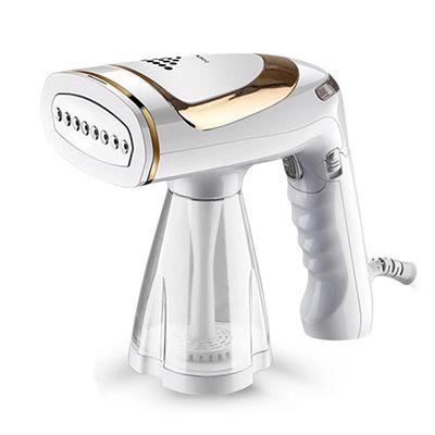 Steamer for Clothes, Handheld Clothes Steamer 1600W Handheld Garment Steamer Portable Clothing Steamer Iron Removes Wrinkle Quick Heating with 250ML Detachable Water Tank for Home Office and Travel