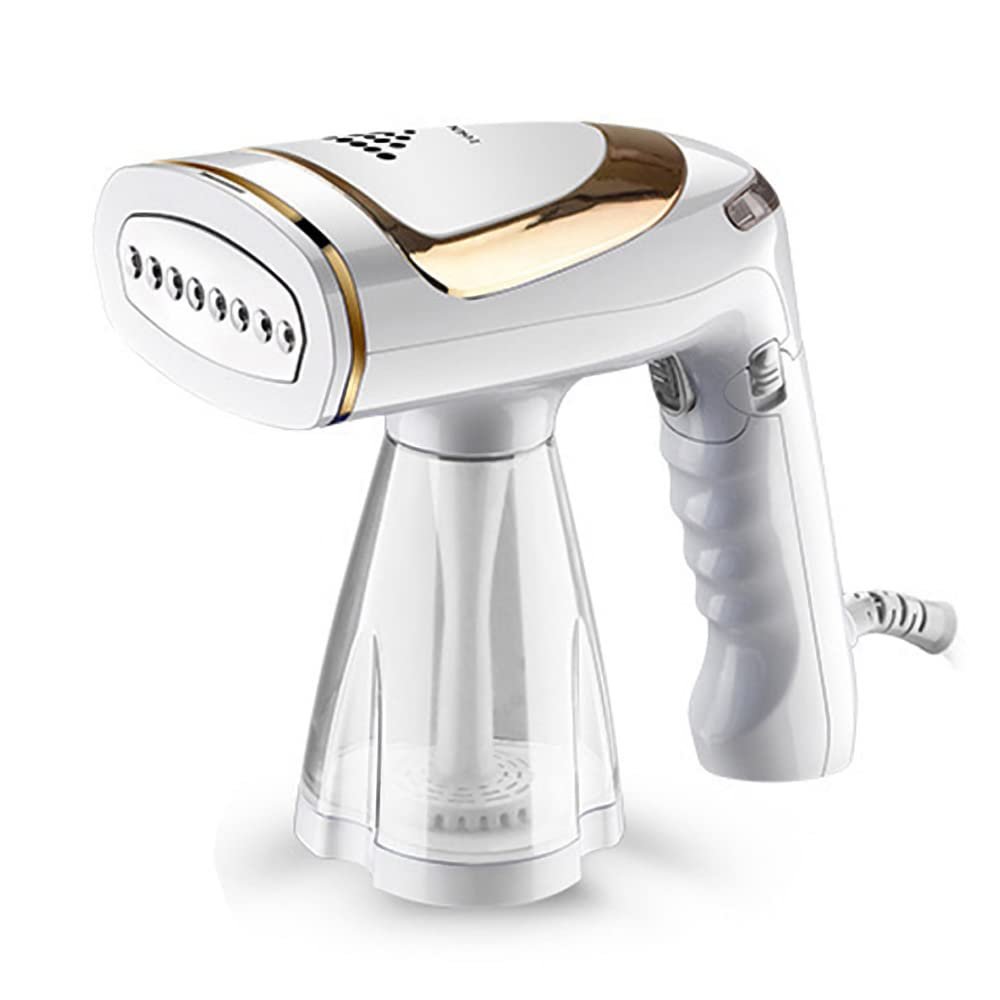 Steamer for Clothes, Handheld Clothes Steamer 1600W Handheld Garment Steamer Portable Clothing Steamer Iron Removes Wrinkle Quick Heating with 250ML Detachable Water Tank for Home Office and Travel