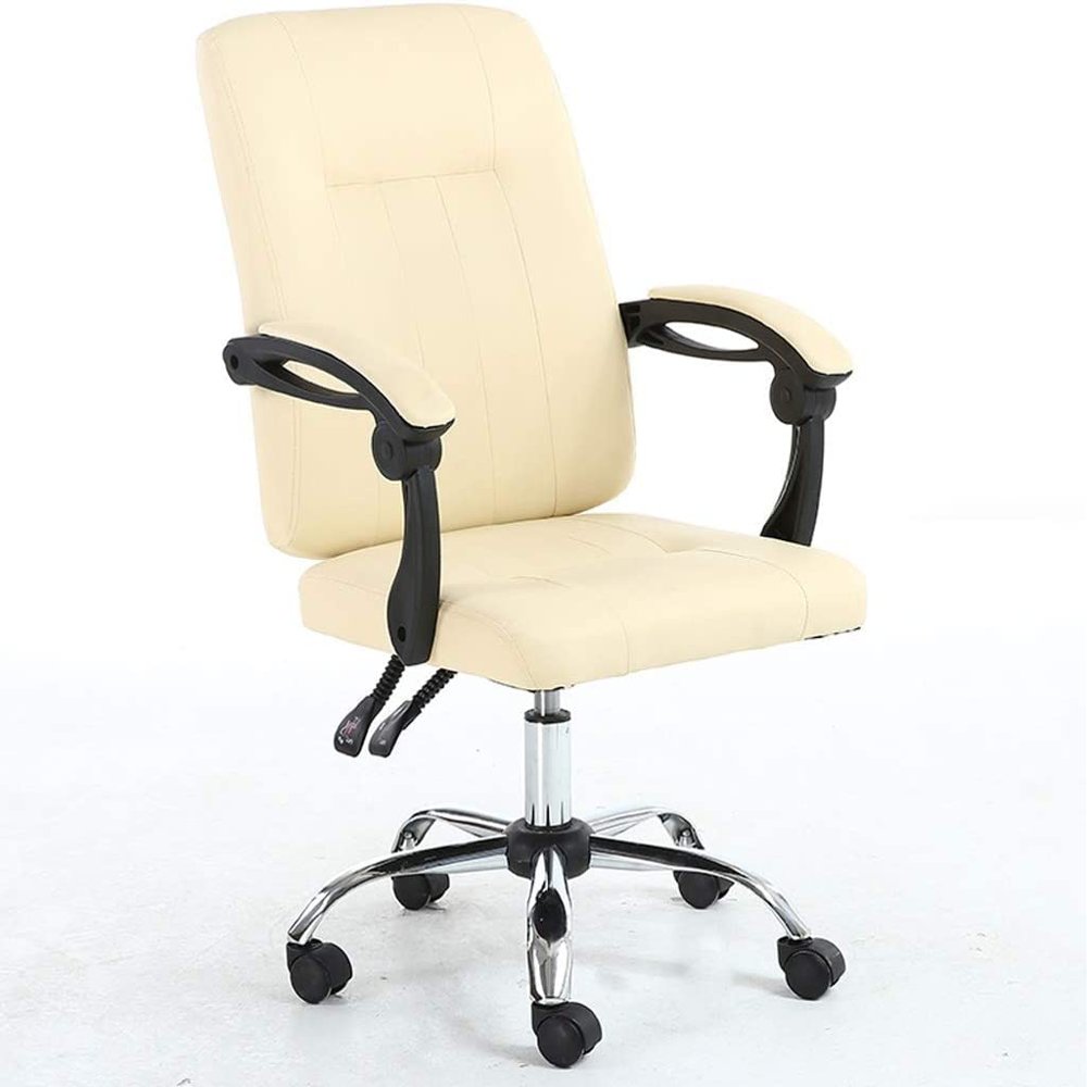 Comfort Office Chair Ergonomic Office Chair Height Adjustable Desk Chair with High Backrest and Tilt Function Computer Chair Managerial Chairs Firm Seat Cushion