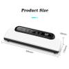 BNE Automatic Vacuum air Sealing System to Save, Compact and Delicate, Real Test, Wet and Dry Two Modes, 10 Seconds Automatic Emptying, White view 1