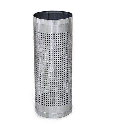 TATSEN Metal Rond Hanging Barrel Wroght Iron Hosehold Bcket Rain Gear Storage Stand