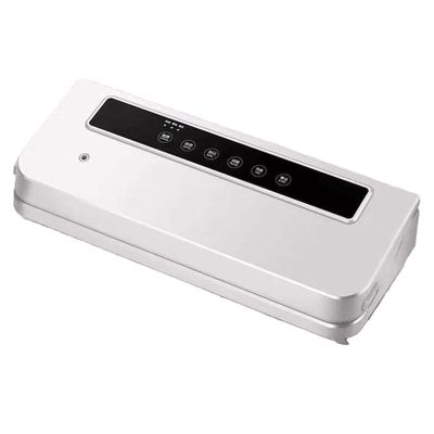 BNE Automatic Vacuum Sealing Machine, one Key Operation, Wet and Dry Two Modes, External Pumping, 10 Seconds Automatic Emptying, White/Black (White)