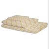 Bath Towels Set of 3, Rustic Moroccan Geometric Quatrefoil Yellow Lattice Bathroom Towels Set,Soft Absorbent Bath Towel Hand Towel Washcloth Decorative Towels for Bathroom kitchen Gym Spa view 2
