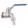 1/2" NPT Stainless Steel Ball Valve Weldless Bulkhead Suitable for Building Home Brew Kettle/Mash Tun view 1