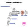 1/2" NPT Stainless Steel Ball Valve Weldless Bulkhead Suitable for Building Home Brew Kettle/Mash Tun view 2