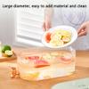 ZWEBY Drink Dispenser, Transparent Beverage Dispenser with Spigot, 1.4 Gallon Iced Juice Lemonade Fruit Tea Dispenser for Party Daily Use, Milk Dispenser for Fridge Gallon, Small Water Dispensers view 3