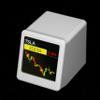 PRO Version Smart WiFi Desktop Display, Real-Time Bitcoin & Stock Ticker, Dual-City Weather Station, Temp Humidity Monitor, Full-Screen GIF Photo Slideshow, Touch Control, OTA Upgrade view 2