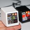 PRO Version Smart WiFi Desktop Display, Real-Time Bitcoin & Stock Ticker, Dual-City Weather Station, Temp Humidity Monitor, Full-Screen GIF Photo Slideshow, Touch Control, OTA Upgrade view 4