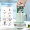 2023 New Quick Rrink Cooling Cup, Rapid Drink Water Cooler, Portable Small Coolers for Travel Beverage Chiller Can Cooler, Mini Fridge Bottles Portable Iced Cooler Electric for Wine Beer Coffee (Blue) view 3