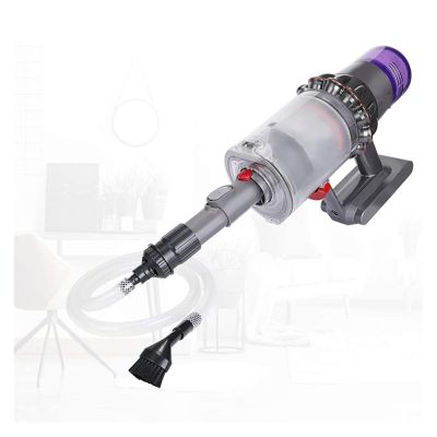 YAXRO Compatible with Dyson V7 V8 V10 V11 Vacuum Cleaner Replacement Flat Suction Tube Adapter Head+1*Soft Crevice Tool Set 10*Cleaning Tool Heads