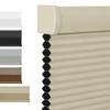 BERISSA Blackout Cellular Shades,Custom Cordless Window Blinds,Honeycomb Blinds for Windows,Room Darkening Cellular Blinds & Thermal Insulated Shades,Blackout-Beige,46.5" W x 72" H view 1