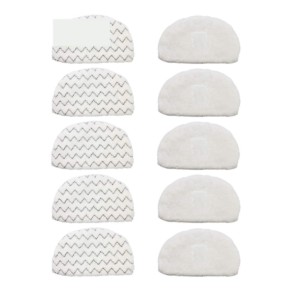 YAXRO Replacement Washable Steam Mop Pads Compatible with Bissell Powerfresh 1940 1544 1440 Steam Mop Model 1544A 2075A 1806 5938 Cleaning Parts (Color : 10pcs)