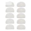 YAXRO Replacement Washable Steam Mop Pads Compatible with Bissell Powerfresh 1940 1544 1440 Steam Mop Model 1544A 2075A 1806 5938 Cleaning Parts (Color : 10pcs) view 1