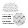 YAXRO Replacement Washable Steam Mop Pads Compatible with Bissell Powerfresh 1940 1544 1440 Steam Mop Model 1544A 2075A 1806 5938 Cleaning Parts (Color : 10pcs) view 3