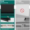 BERISSA Blackout Cellular Shades,Custom Cordless Window Blinds,Honeycomb Blinds for Windows,Room Darkening Cellular Blinds & Thermal Insulated Shades,Blackout-Black,48.5" W x 72" H view 3