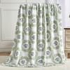 Elegant Comfort Lightweight Printed Throw Blanket- All Season, Ultra Soft, Cozy and Plush- Decorative Throw Blankets, Perfect for Lounging, 50 x 70 inches, Faith, Hope and Love, Throw Blanket view 2