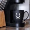Rico Industries NFL Football Indianapolis Colts #1 Dad 15oz Laser Engraved Matte Black Ceramic Bistro Mug - for Hot or Cold Drinks view 3