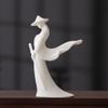XIALON Chinese Retro Home Furnishings Fairy Garden Ceramic Whiteware Figures Tearoom Ornament view 2