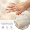 AWAV Thick Rabbit Plush Sofa Cushion, Non-Slip Sofa Covers for Living Room, Universal Super Soft Faux Fur Furniture Protector, Washable for Sectional Couch (White,90x90cm) view 4
