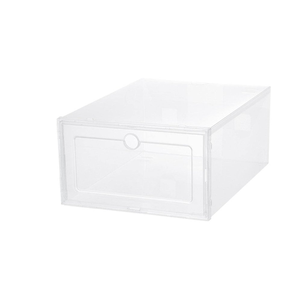 OWKAY Transparent Shoe RackTransparent Independent Shoe Rack Drawer Home Stackable Storage Rack Men and Women Dormitory Shoe Rack Shoe Cabinet Shoe Display