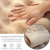 AWAV Thick Rabbit Plush Sofa Cushion, Non-Slip Sofa Covers for Living Room, Universal Super Soft Faux Fur Furniture Protector, Washable for Sectional Couch (Coffee,45x45cm) view 4