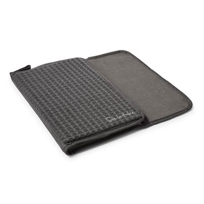 Sur La Table Microfiber Dish Drying Mat , Black