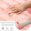 AWAV Thick Rabbit Plush Sofa Cushion, Non-Slip Sofa Covers for Living Room, Universal Super Soft Faux Fur Furniture Protector, Washable for Sectional Couch (Pink,70x70cm) view 4