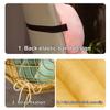RUNLAIKEJI Seat Cushion, Seat Cushions for Office Chairs, Office Chair Cushions for Back and Butt, Comfortable Cute Office Chair Cushion, Plush Flowers Chair Cushions, for Chair, Car, Office, Patio view 4